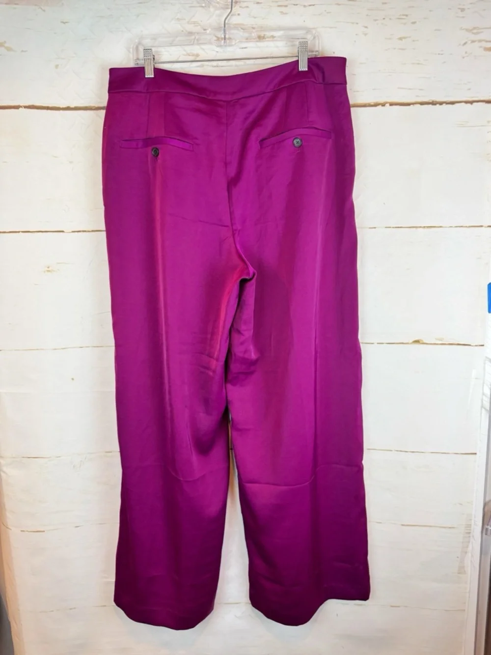 Banana Republic Factory | 2-Piece Sleeveless Blazer & Wide-Leg Pants Set, 16 NWT - Picture 8 of 15